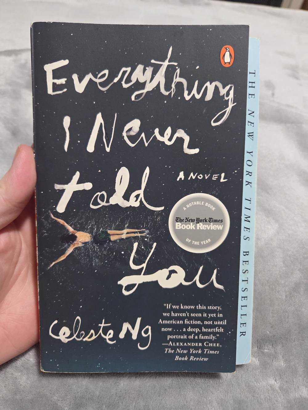 Everything I Never Told You by Celeste Ng Paperback Book